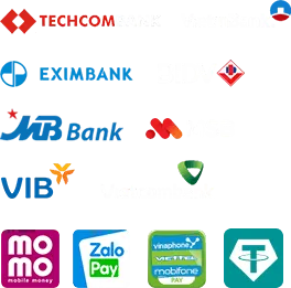 Cổng thanh toán đa dạng