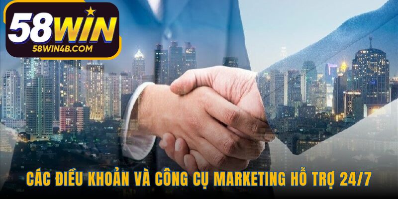 Hỗ trợ đại lý với công cụ marketing và đội ngũ chuyên biệt 24/7
